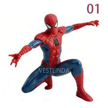 4pcs Super Hero Model 7-9cm Mini Avengers Series Decor, Christmas And Party Gift - M - View 9