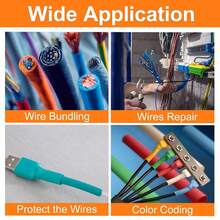 127pcs Heat Shrink Tubing Assortment Kit For Electrical Connection, Wire And Cable Waterproofing - Multicolor - View 7