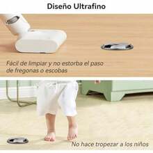 Tope Mecánico Puerta Suelo, Tope De Puerta De Piso Silencioso Mecánico Sin Perforación, Tope Puerta De Altura Ajustable De Alta Resistencia, Para Hogar, Oficina, Dormitorio - Nquel - Ver 5