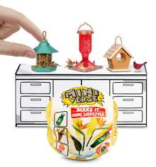 MGA Entertainment MGA's Miniverse Make It Mini Lifestyle Home Series 1 Birdfeeders Bundle, Mini Collectibles, Mystery Blind Packaging, DIY, Resin Play, Replica Items, Collectors(Random) - Multicolor - View 1