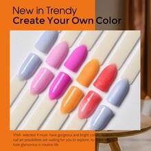 NOCIS 6-Color Dip Powder Nail Set - Acrylic Dip Powder Set, Suitable For DIY Nail Art, Spring/Summer Macaron Tones, Long-Lasting Formula, No UV Light Required - Multicolor - View 4