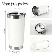 Vacuum Flasks & Thermoses - White - View 5