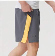 Under Armour UA Launch Series | Lightweight, Quick-Drying Woven Fabric Men's Marathon Running Shorts - Grey - View 4