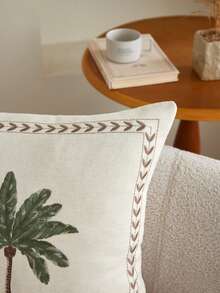 LCUHPCL 1pc Summer Beach Style 3D Embroidered Pillowcase, Home Decor For Sofa, Lounge Chair, Living Room, Car And More - Multicolor - View 9