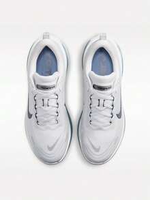Men's NIKE VOMERO PLUS Running Shoes Low-Top HV8150-111 - Blue and White - View 6