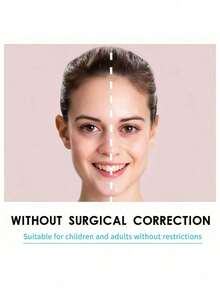 1 peça/6 peças Adesivos Invisíveis para Orelha, Adequados para Homens e Mulheres, Podem Modificar de Forma Inteligente o Formato da Orelha para Criar um Efeito Visual Facial Mais Fino. Seja Modelando o Contorno da Orelha ou Levantando o Lóbulo da Orelha, Este Adesivo Emagrecedor Pode Lidar Facilmente, Adequado para Várias Ocasiões. Adesivo Facial Vertical em V com Corte Corretivo, Adesivo Dedicado para Rosto em V. Adequado para Maquiagem Diária, Bailes e Festas - Tampões de ouvido - Visão 2