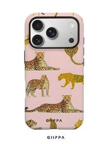 GIIPPA 1 Stück Handyhülle mit rosa Basis und Leopardenmuster-Design, kompatibel mit Handy 17 Pro Max, Handy 16 Pro Max, 15 Pro Max, 14 Pro Max, koreanischer High-End-Mode, lustige Handyhülle, kompatibel mit 11/12/13/14/15/16 Pro Max Plus, elegantes Design geeignet für Männer und Frauen, perfektes Geschenk für die Freundin zu Weihnachten, Valentinstag, Ostern, Hochzeitssaison und Geburtstag! - Verschiedenfarbig - Übersicht 1