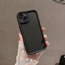 適用於 iPhone 17e 防震保護殼 相機防震抗震 磨砂軟質後蓋 兼容 17 Pro Max 16 15 14 13 Plus 12 11 Mini，時尚防震防滑手機保護殼，保護套，適用於 iPhone 17 Pro Max 保護殼，適用於 iPhone 17 Pro 保護殼 - 黑色 - 查看 8