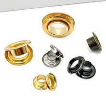 10/30/50 Set Metal Eyelet With Washer Grommet Ring Air Hole Rivet For Leather Bag Shoes Belt Cap Clothes - A - View 5