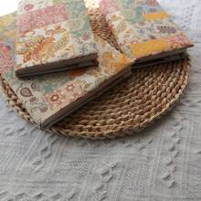 1 buah Sampul Buku Kain Patchwork Gaya Pastoral Ukuran A5/A6, Dapat Dicuci, Lembut, Pelindung untuk Buku Catatan/Buku Harian/Perencana - Mozaik pedesaan - View 7