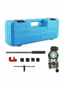 Professional Brake Line Flaring Tool Kit Set 45 Degree Single Fit For Garages - as Pic - View 7