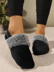 3 Pairs Women's Winter Leopard Print Floor Socks, Thickened Indoor Home Socks, Snow Socks - Multicolor - View 6