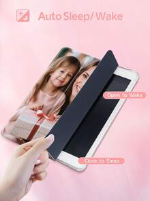 Ayotu Double-Sided Customizable Tablet Protective Case - Compatible With IPad And Tablets, Customizable With 9 Photos And Text, Suitable For IPad A16 11-Inch, 10.2-Inch, Kindle Paperwhite 12th Gen 2024 Folding Protective Case, Transparent Back, Fashionable Protective Case, Auto Sleep/Wake Function - Multicolor - View 2