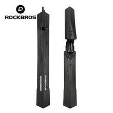 ROCKBROS 一對裝自行車擋泥板套組，角度可靈活調節，適用山地車、公路車、城市單車，防水防濺，結實不脫落，自行車配件 - 彩色 - 查看 3
