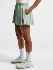 Nike Women's AS W NKCT HRTG HR Short Woven Shorts IB0770-006 - Green - View 1