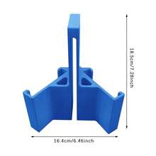 RibasuBB Clamp-On Tennis Net Phone Holder Dual Mount Quick Secure Clip For 2 Smartphones Portable Durable Plastic Recording Mount - Default - View 2