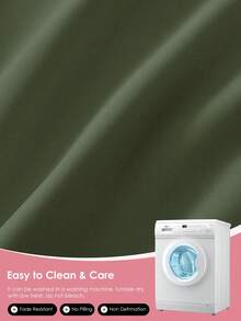 HONEYMOON 1件裝超柔軟純色包床單，輕盈雲朵感床具，15.75英吋/40cm深口袋，適用所有床尺寸－單人、雙人、加大、特大，適合居家床具與學校宿舍必需品，Oeko-Tex認證，Oliver - 橄欖綠 - 查看 7