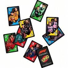 Mattel UNO K-Pop Monster 卡牌遊戲，適合 1-10 人玩家，兒童與成人遊戲之夜，包含特殊規則 - JMF10 - 查看 6