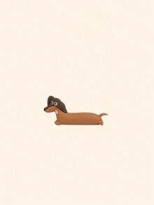 可愛電腦螢幕裝飾，螢幕伴侶－1件迷你樹脂臘腸狗小雕像，適用於汽車儀表板裝飾、後視鏡、辦公桌配件，趣味臘腸狗禮物，適合女性、愛狗人士與狗媽媽 - 多色 - 查看 9