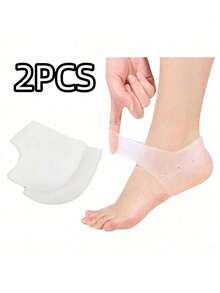 Thick Breathable Gel Heel Pads-Comfortable Silicone Heel Cushions,Suitable For Heel And Achilles Tendonitis-Provide Flexible Foot Support For Hiking, Travel And Daily Use-Enhance Comfort And Foot Support,Summer, Beach,Travel Essentials - Multicolor - View 13