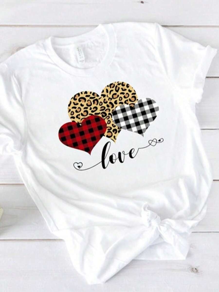 Lil Bit Country Lil Bit Rock N Roll Pattern T Shirt,Retro Style,Rustic Style,Western Wind,Cowboy Style - 白色 2 - 查看 1