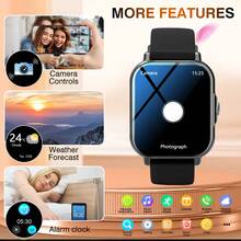 Reloj Inteligente, Llamadas/Marcación Inalámbrica, Múltiples Modos Deportivos, Recordatorio y Rechazo de Llamadas Entrantes, Notificación de SMS, Fondo de Pantalla Personalizable, Compatible con Sistemas IOS/Android - Multicolor - Ver 4