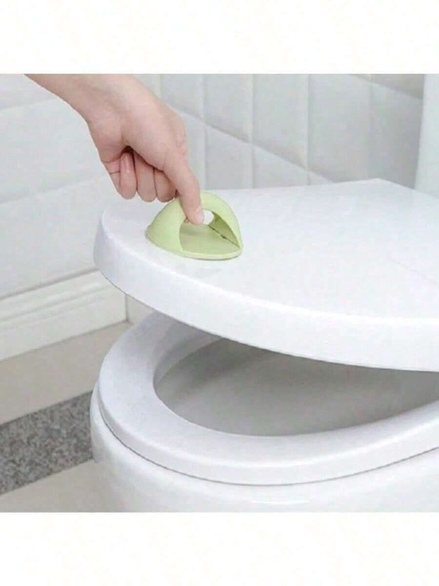 4pcs/1pc No-Drill Door Handle Toilet Lid Lifter Drawer Window Damage Free Push-Pull Handle Strong Adhesive Closet Handle Sliding Door