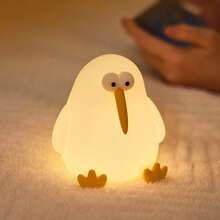 GLOOPRO Cute Bird Night Light, Touch Dimming, Children's Room Bedside Lamp, Desk Lamp, Three Levels Of Brightness, USB Rechargeable, Bird Decoration Gift - Bird Night Light - View 6