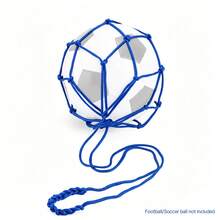 Soccer Training Net, Soccer Rebounder For 3/4/5 Size Soccer Balls, Hands-Free Kicking And Throwing Practice Aid Tool - Multicolor - View 9