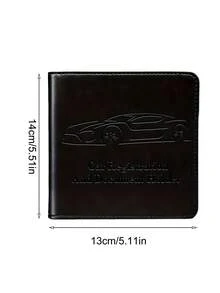 PU Vehicle Registration Cover And Multi-Function Document Organizer Bag, Essential For Travel, Study And Vacation, Also Suitable For Passport Holder - Multicolor - View 10