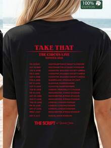 Women T-Shirts - 黑色 - 查看 2