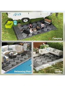 Alfombra reversible para exteriores Envío (Prohibido por -) - como foto - Ver 3