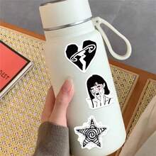 100Pcs Downtown Y2K Girls Style 2 Stickers Waterproof DIY Decals For Guitar Luggage Decor - 100 PCS - View 7