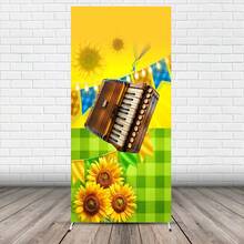 Roman Side Panel Easy Fit 0.90m X 2.20m June Festival - PLFJN0024 - View 2