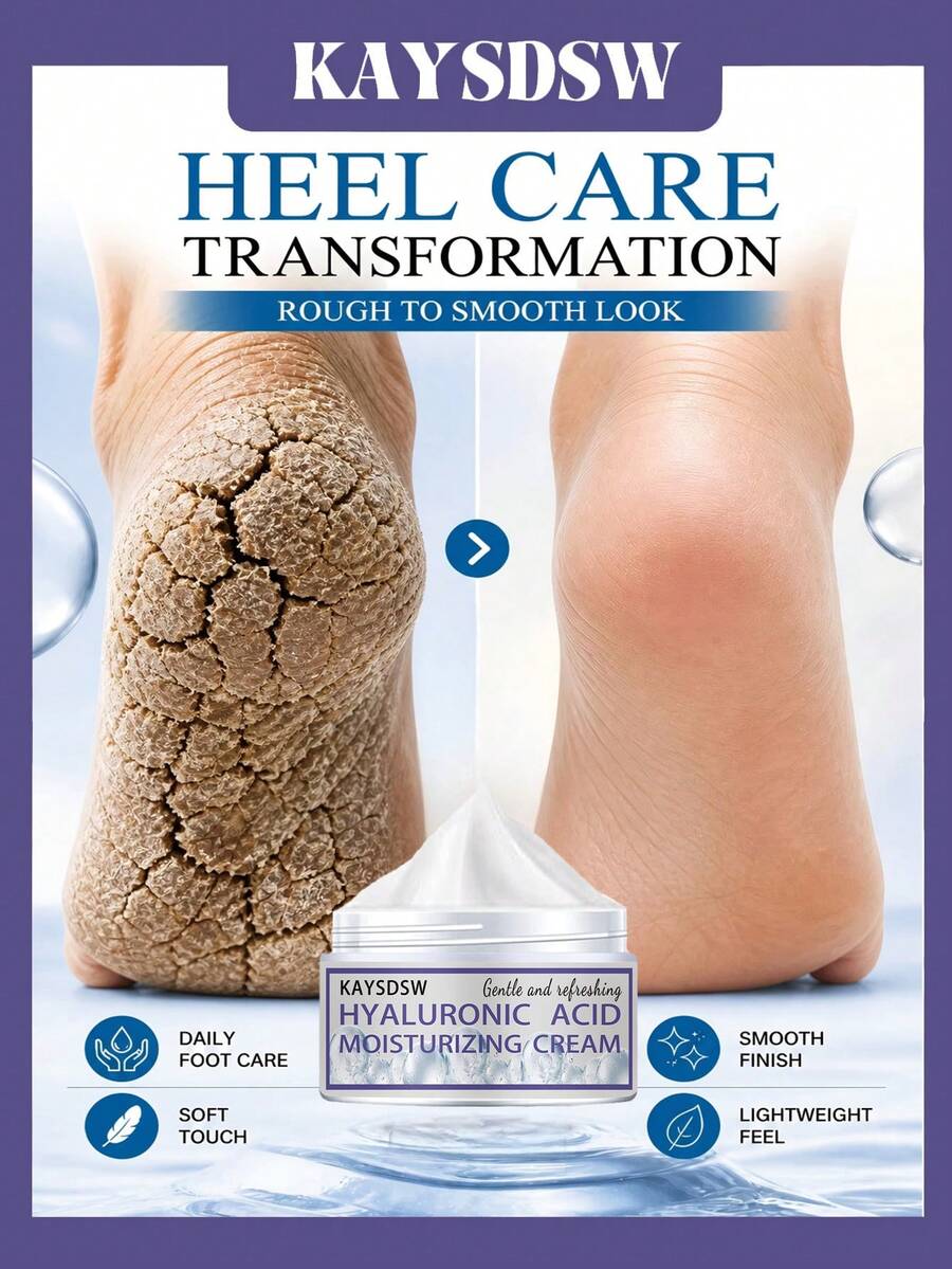 Foot Moisturizing Cream, Gentle & Refreshing - Essential For Daily Foot Care - Multicolor - View 1