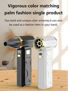 Powerful Turbo High-Speed Portable Handheld Wireless Fan For Outdoor Use - Handheld - View 2