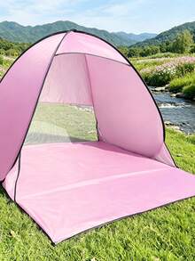 1 cái lều bãi biển pop-up nhẹ, di động, lắp nhanh, chống tia UV chất lượng cao, màu xanh, kèm túi đựng, phù hợp cho cắm trại ngoài trời, bãi biển, công viên, lều trú tức thời, chắc chắn, chống tia UV UPF 50+ - Nhiều màu - Xem 11