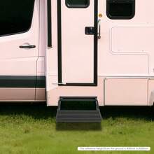 YUNRUX RV Step Manual Step Caravan/Trailer Folding Single Step Staircase 200kg - A - View 7