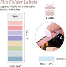 SKYDUE Expanding File Folder With 5 Pockets, Floral Accordion File Organizer For Important Document, Portable Receipt Paper Organizer, School Office Supplies Black - ColorB - View 4