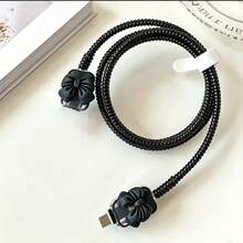心形數據線保護套 + 收納袋 數據線保護套 兼容三星 25W 充電器 保護殼 防斷裂 防刮 防髒 - 彩色 - 查看 10