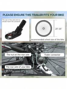 Bicycle Cart  Shipping (Prohibited By -) - as Pic - View 5