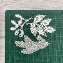 Branch-Shaped Metal Die-Cutting And Embossing Template Tool For DIY Scrapbooking, Cardmaking, And Photo Album Crafts Decoration - Silver - View 7
