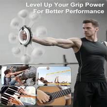 1pc Home Fitness Arm Exerciser, Unisex 360° Hand-Crank Forearm Trainer For Forearm, Wrist, Shoulder And Arm Muscle Training, Portable Arm And Full Body Workout Equipment - Multicolor - View 5