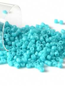 Japan DB 10g 11/0 Delica Beads, Frosted Color Glass Seed Bead, Multicolor DIY Beads For Jewelry Making - Frosted - View 78