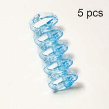 5-Hole Binding Rings Loose-Leaf Binder Rings Snap-Lock Multi-Hole Punch Loose-Leaf Paper Plastic Clips - A - View 27