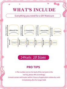 Sanrio Hello Kitty 24pcs Short Square French Style Press-On Toenails, Cute Hello Kitty Rhinestone Flower Design, Summer Style, Perfect Fit Acrylic Fake Toenails, Includes 1pc Jelly Glue And 1pc Nail File, Suitable For Girls' Daily And Party Use - Multicolor - View 6
