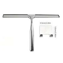 1pc Gold/Black/Silver Bathroom Squeegee, Shower Brush, Mirror Squeegee, Window Squeegee, Bathroom Accessories, Home Decor Essential Cleaning Tool, Metal Shower Rack Durable Cleaning Tool, Random Color And Style Set - Multicolor - View 11