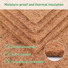 1/6pcs Thickened Washable Artificial Grass Mat, Durable Plastic Turf, Natural Appearance, Easy To Clean And Reusable, Suitable For Pet Area, Backyard, Patio, Garden, Balcony, Outdoor Landscape And Decorative Flooring - Multicolor - View 7