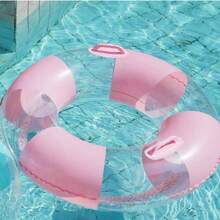Anillo inflable de natación grueso con forma de mariposa blanca con asas, adecuado para mujeres adultas, flotador inflable para piscina, accesorio esencial de playa, anillo flotante para piscina - flotador - Ver 26