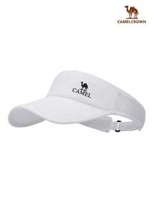 CAMEL CROWN Hollow Top Sun Hat, UV Protection Quick-Dry Sports Cap, Lightweight Sun Hat, Suitable For Summer Running And Tennis - Ivory White - View 6